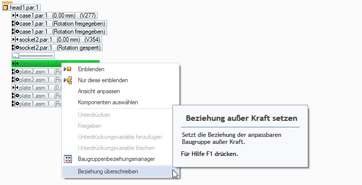 Beziehung ausser Kraft setzen