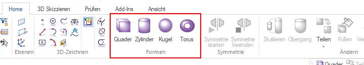 Solid Edge Unterteilungsmodellierung Formen