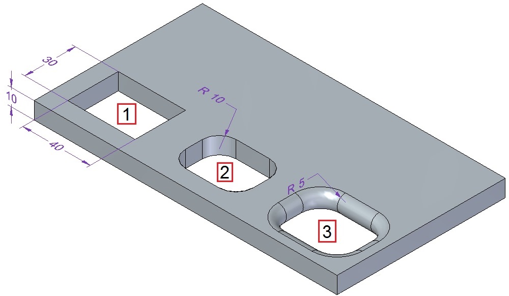 Solid Edge Ausschnitt